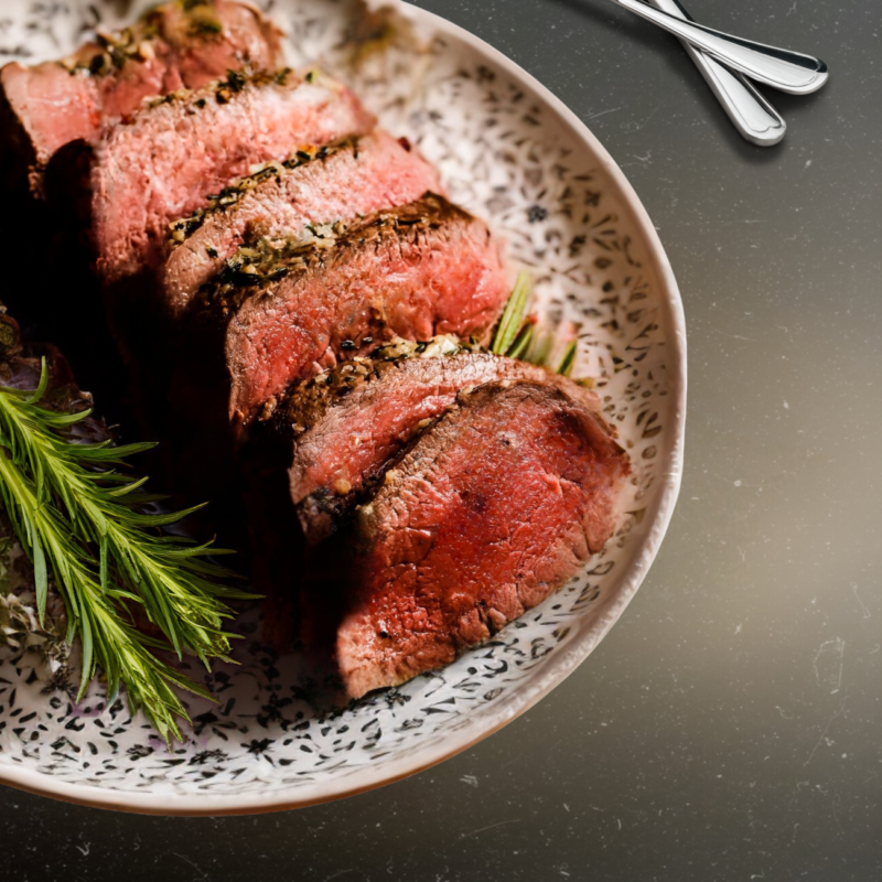 Garlic Butter Beef Tenderloin