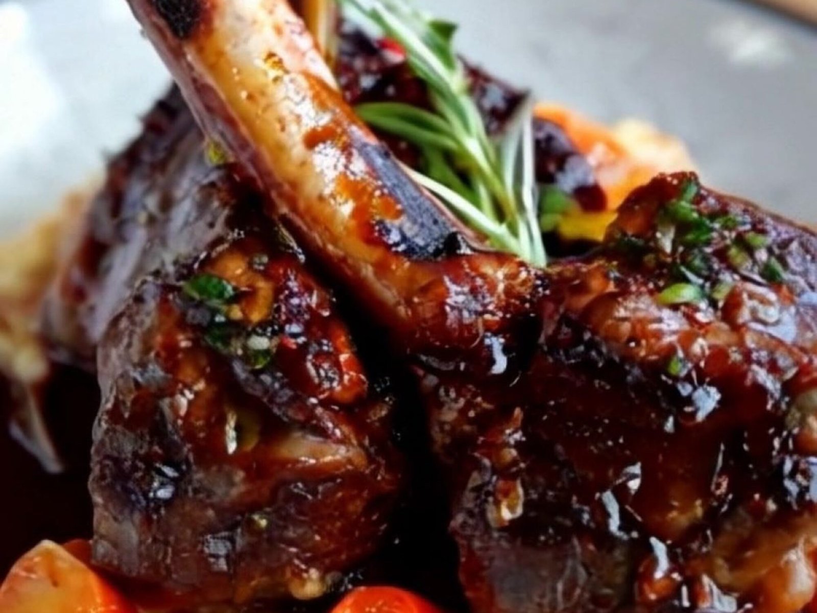 Braised Lamb Shanks